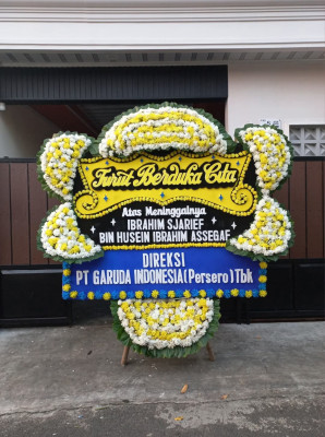 Papan Bunga Duka di Tejosari