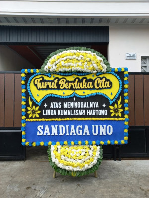 Papan Bunga Duka di Tejosari