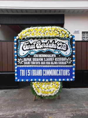 Papan Bunga Duka di Tejosari
